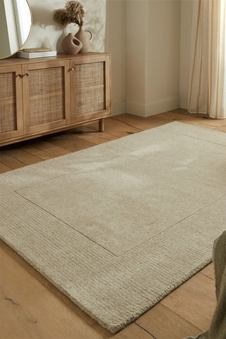 Tapete Textured Wool Border - Bege
