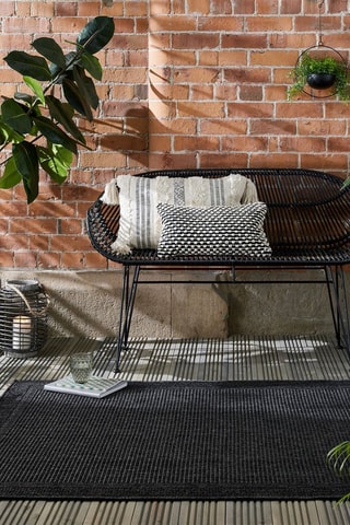 Tapete Weave Cinzento-escuro