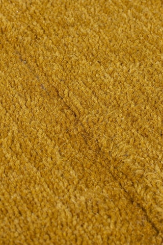 Tapete em lã Demi Check Ombre - Amarelo