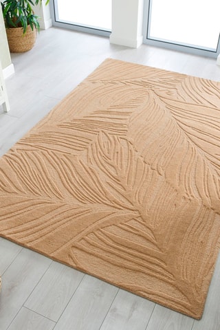 Tapete Lino Leaf Rosa