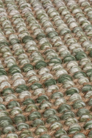 Tapete de corredor Jute Ombre Verde