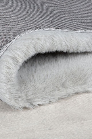 Tapete Ivy Luxury Fur - Cinzento-claro