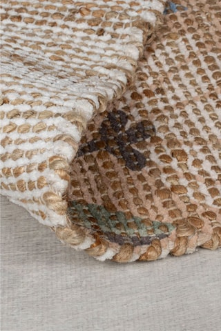 Tapete Arriana Jute Floral Natural