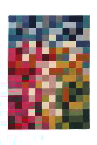 Tapete de lã Illusion Lucea Multicor 