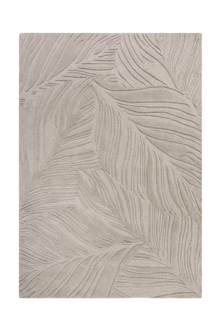 Tapete Lino Leaf Cinzento