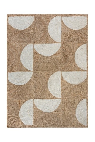 Tapete Eclipse - Bege e branco