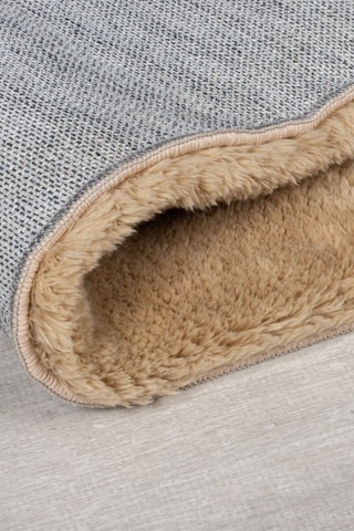 Tapete Faroe Wool Look Fur - Castanho-claro
