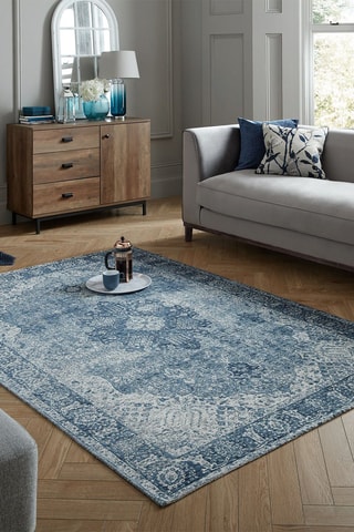 Tapete Antique Azul