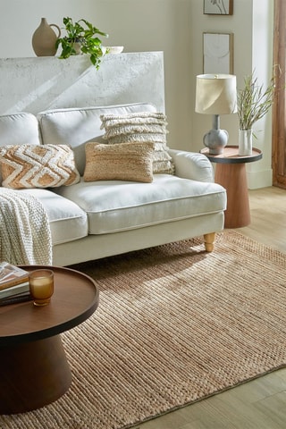 Tapete em kenaf Drew Braid Border - Natural