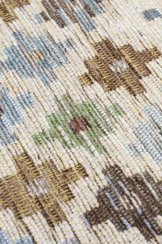 Tapete Abstract Diamond - Cru e verde