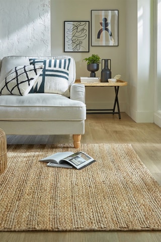 Tapete em kenaf Drew Braid Stripe - Natural