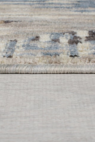 Tapete Marly Modern Geo Azul e creme