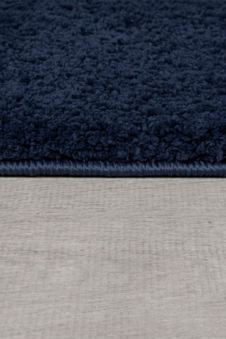 Tapete Fluffy Washable Azul-marinho