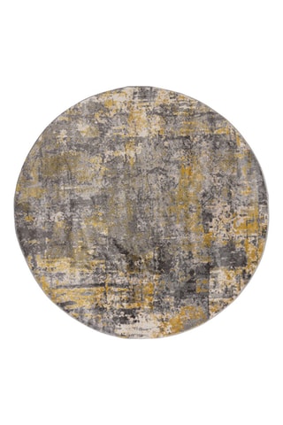 Tapete Wonderlust - Cinzento e amarelo