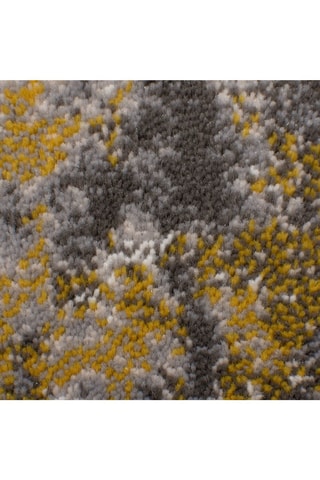 Tapete Wonderlust - Cinzento e amarelo