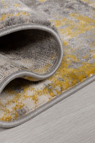 Tapete Wonderlust - Cinzento e amarelo