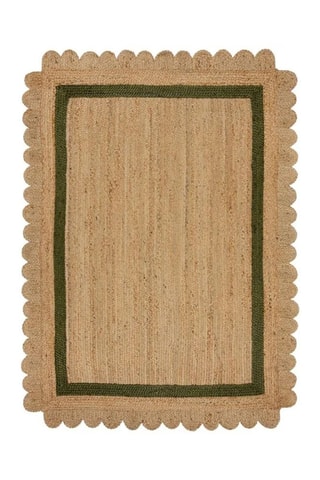Tapete Grace - Natural e verde