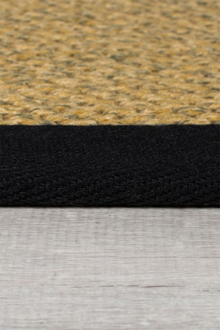 Tapete Sisal Look Outdoor - Preto