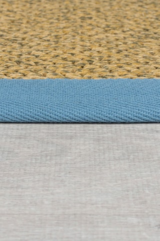 Tapete Sisal Look Outdoor - Azul