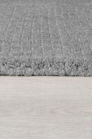 Tapete em lã Textured Wool - Cinzento