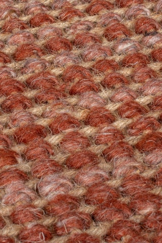 Tapete Juta Ombre - Vermelho
