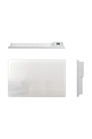 Radiateur électrique à inertie sèche en céramique et verre Glass - 1500 W