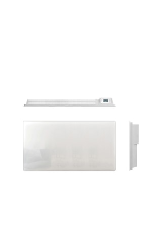 Radiateur électrique à inertie sèche en céramique et verre Glass - 2000 W