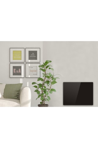 Radiateur électrique à inertie sèche en céramique et verre Glass - 1000 W