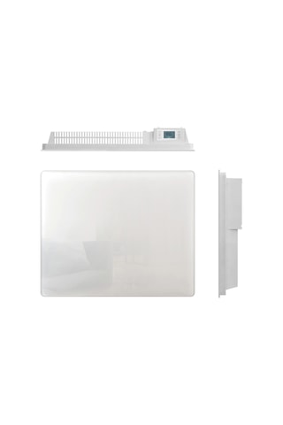 Radiateur électrique à inertie sèche en céramique et verre - 1000 W