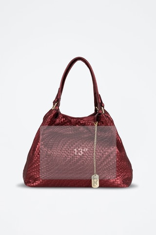 Leren Handtas Eloisa - Rood