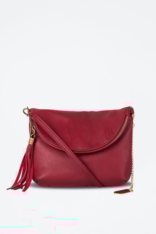 Leren Schoudertas Alice - Rood