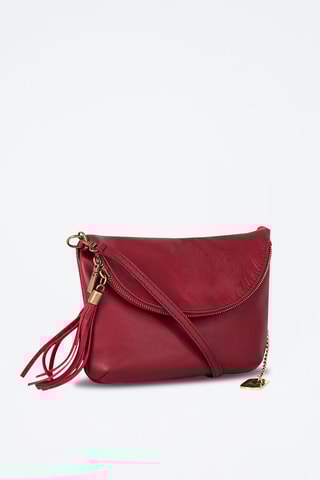 Leren Schoudertas Alice - Rood