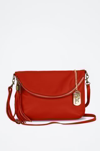Leren Schoudertas Alice - Rood