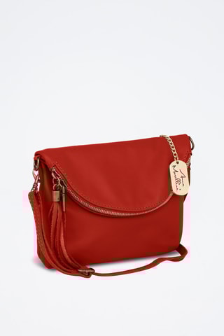 Leren Schoudertas Alice - Rood
