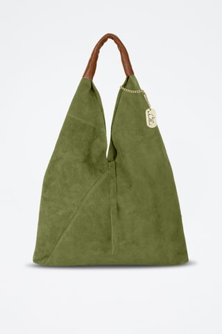 Nubuck Shopper Eleonora - Groen
