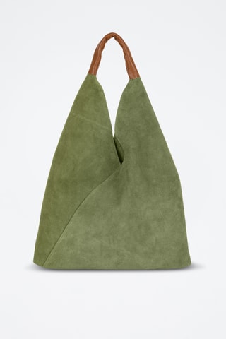 Nubuck Shopper Eleonora - Groen