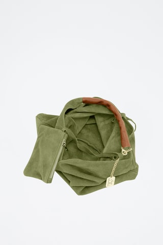 Nubuck Shopper Eleonora - Groen