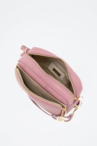 Leren Schoudertas Tabita  - Roze