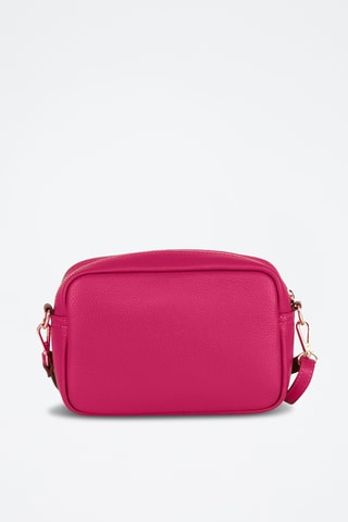 Leren Schoudertas Tabita  - Fuchsia