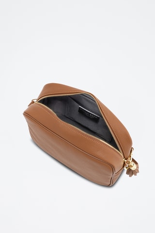 Leren Schoudertas Berta  - Bruin