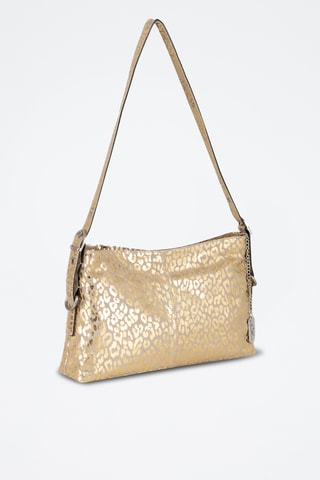 Leren Trendy Handtas Teodora - Taupe