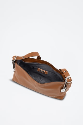 Leren Trendy Handtas Brigida - Bruin