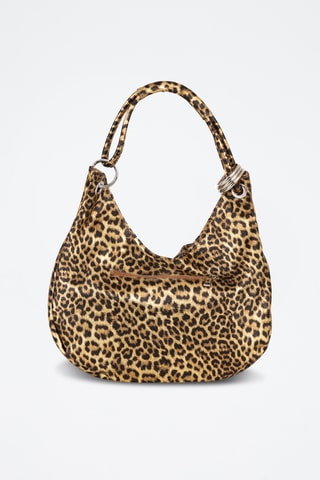 Leren Trendy Handtas Lucetta - Goudkleurig