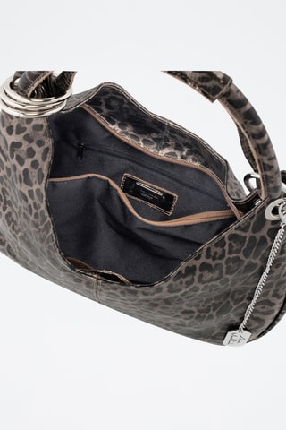 Leren Trendy Handtas Lucetta - Taupe