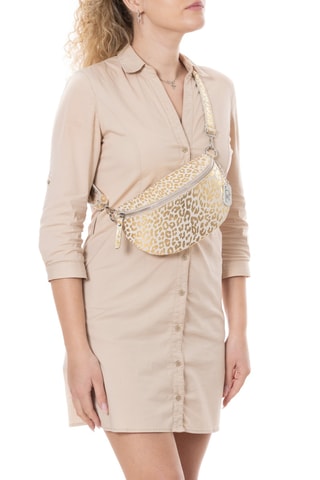 Leren Heuptas Romola - Beige