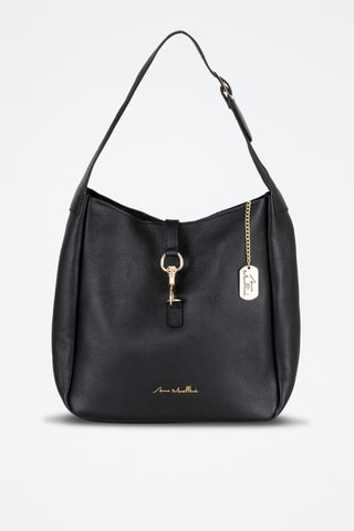 Leren Trendy Handtas Zita - Zwart
