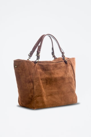 Leren Shopper Gimignano - Bruin
