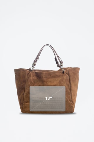 Leren Shopper Gimignano - Bruin