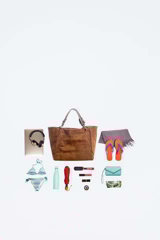 Leren Shopper Gimignano - Bruin
