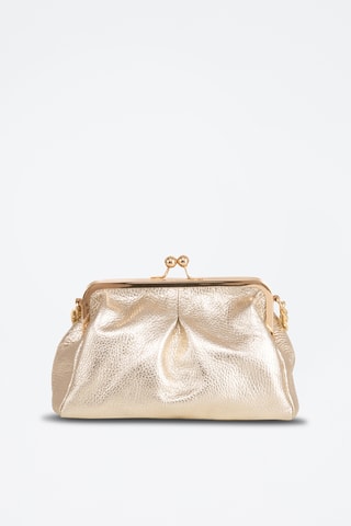 Leren Handtas Ciana - Goudkleurig